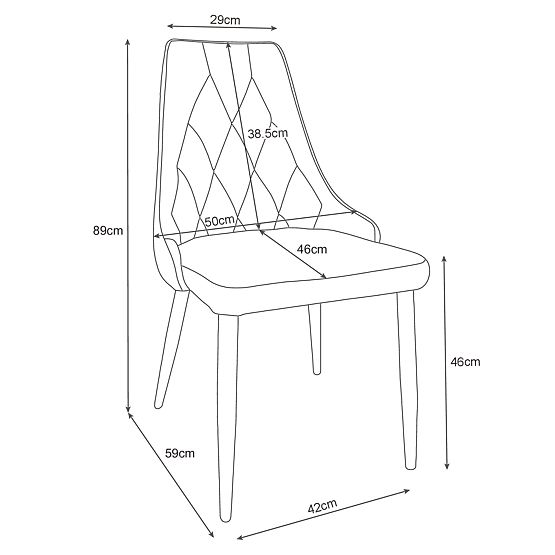 4x STOLI SJ.054 MODRA