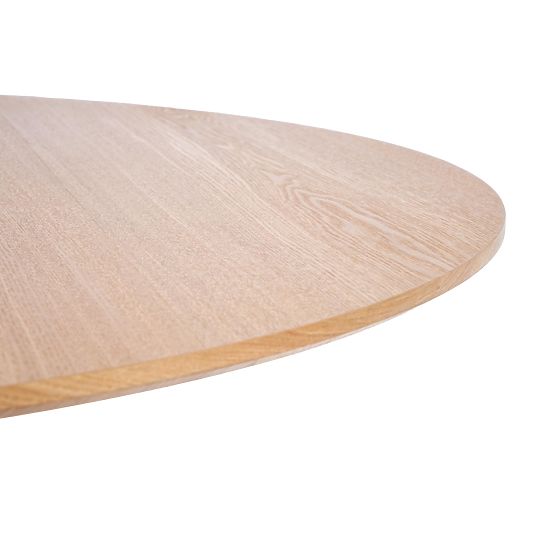 ACORD raztegljiva miza, naravna / črna (2p=1ks)