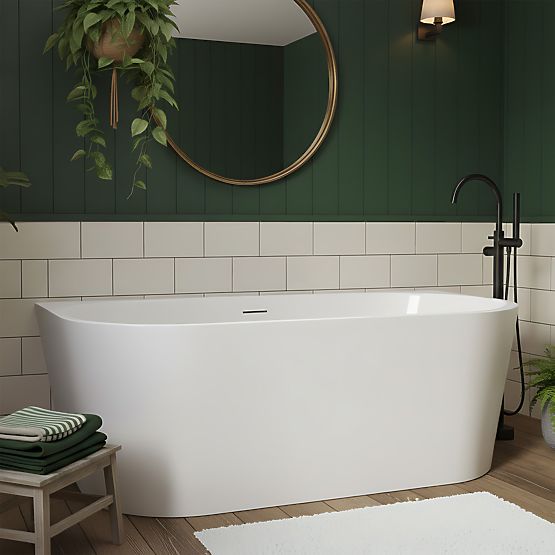 Akrilna stenska kad OLIMPIA 170 cm