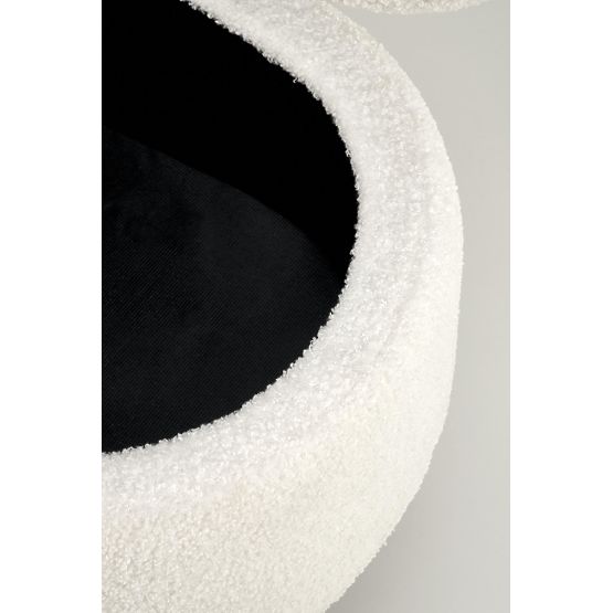 Klop AVEIRO s shranjevalnim prostorom, krem