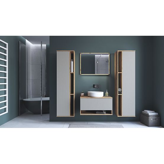 AVIOLA Omarica pod umivalnik 80/1S hrast artisan (1p=1ks)