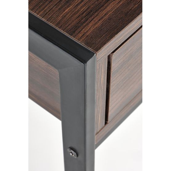 B46 pisalna miza oreh / črna (1p=1ks)