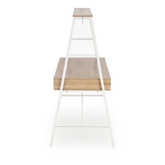 B48 pisalna miza hrast sonoma / bela