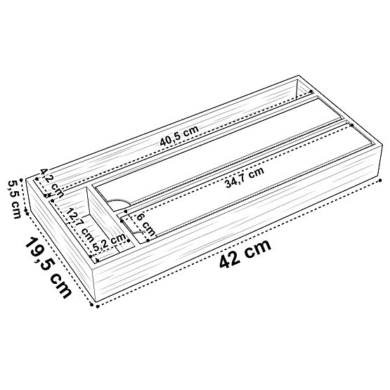 Bambusov razpršilnik folije BORDE