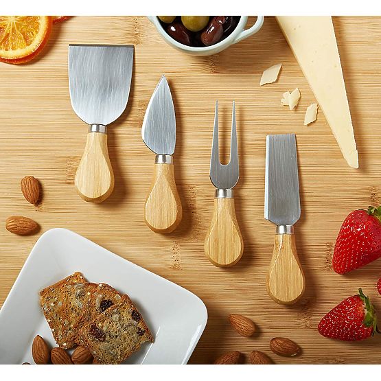 Bambusova deska za prigrizke in sire Estera