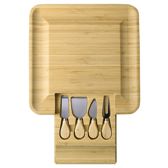 Bambusova deska za prigrizke in sire Estera