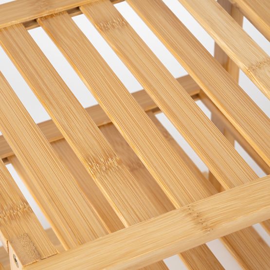 Bambusova kotna kuhinjska polica DEDAL