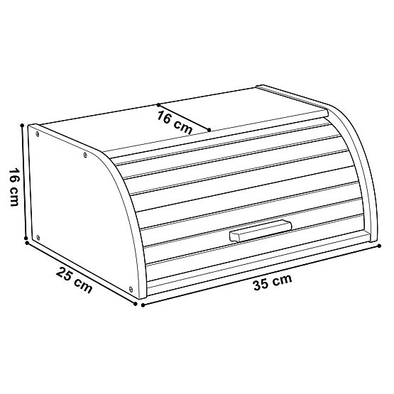 Bambusova posoda za kruh GRANO