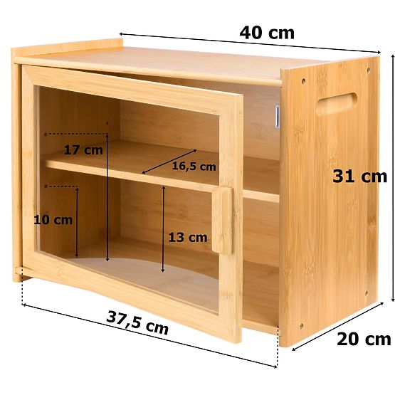 Bambusova posoda za kruh Pierre