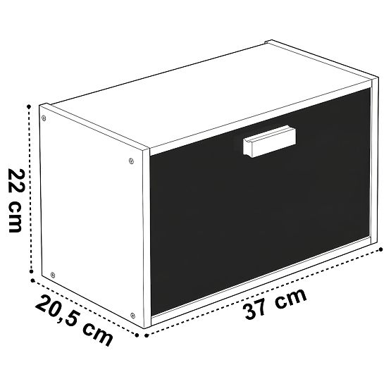 Bambusova škatla za kruh CHARLES