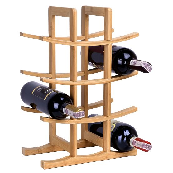 Bambusovo stojalo za vino Todgar