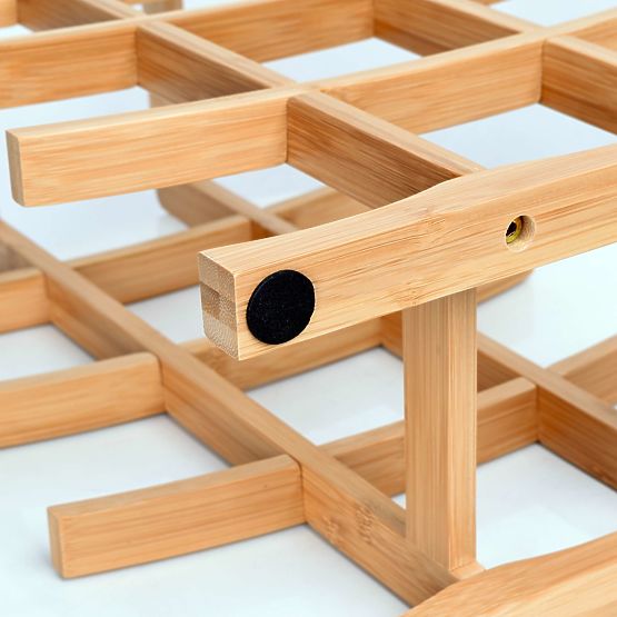 Bambusovo stojalo za vino Todgar