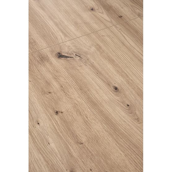 BARETTI klubska miza hrast artisan/črna