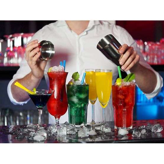 Barmanska set CHESTER kromirana 12 delov