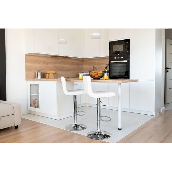 Barski stol Arako bel