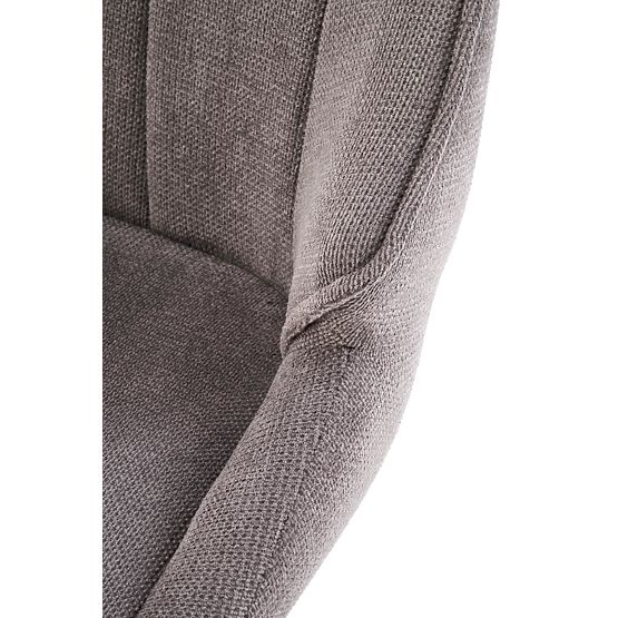 Barski stol H122 noge - črne, sedež - siv (1p=2ks)