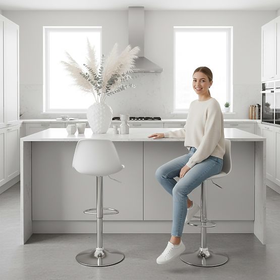 Barski stol Ricardo bel