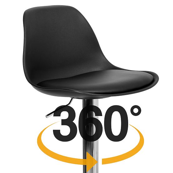 Barski stol Ricardo črna