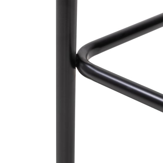 Barski stol Yasmin II, ecru/črne noge