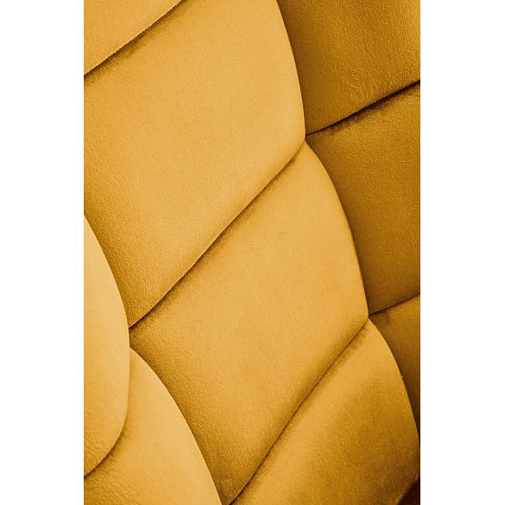 BAZALTO gugalni stol gorčične barve (1p=1ks)