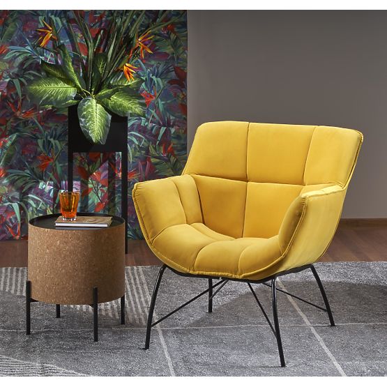 BELTON rumeni sprostitveni stol (1p=1ks)