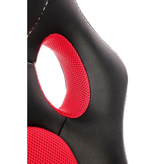 BERKEL pisarniški stol črno-rdeč (1p=1ks)