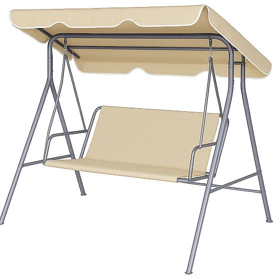 Blazina za vrtno gugalnico 127x100 cm bež MultiGarden