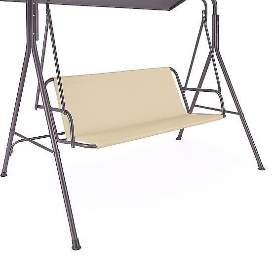 Blazina za vrtno gugalnico 127x100 cm bež MultiGarden