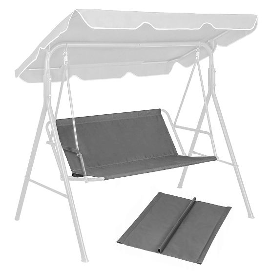 Blazina za vrtno gugalnico 127x100 cm siva MultiGarden