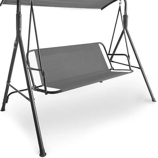 Blazina za vrtno gugalnico 127x100 cm siva MultiGarden