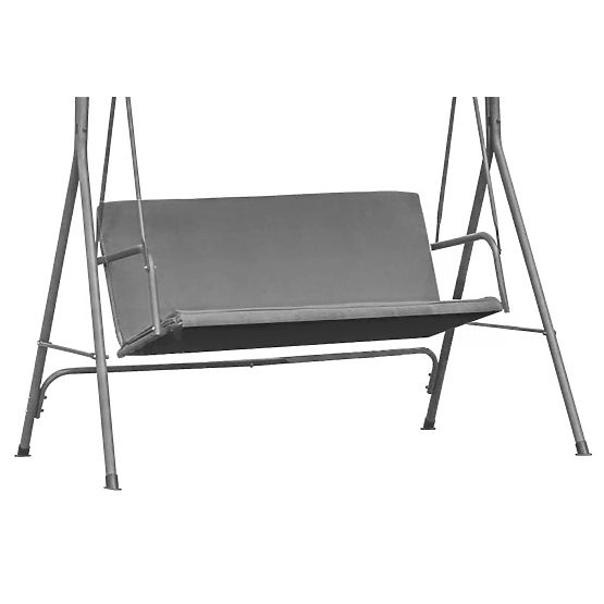 Blazina za vrtno gugalnico 127x100 cm siva MultiGarden