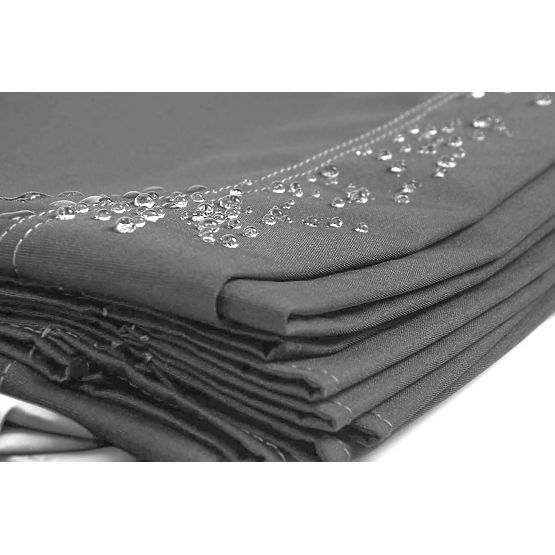 Blazina za vrtno gugalnico 140 x 100 cm siva ModernHome