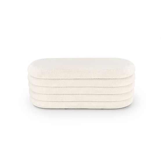 BLISS klop s shranjevalnim prostorom, kremna (1p=1ks)