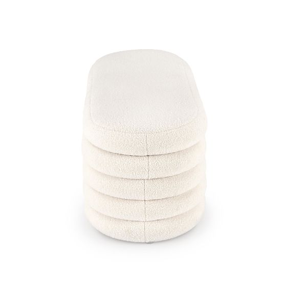 BLISS klop s shranjevalnim prostorom, kremna (1p=1ks)