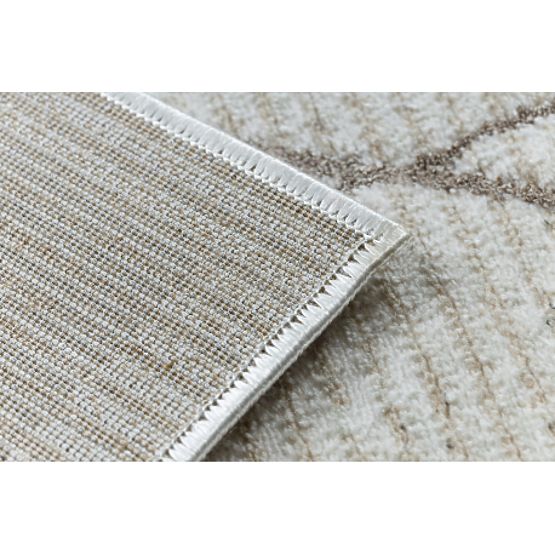 BLISS Z201Z128 preproga kremna / bež - Okvir, geometrijska, moderna, strukturna