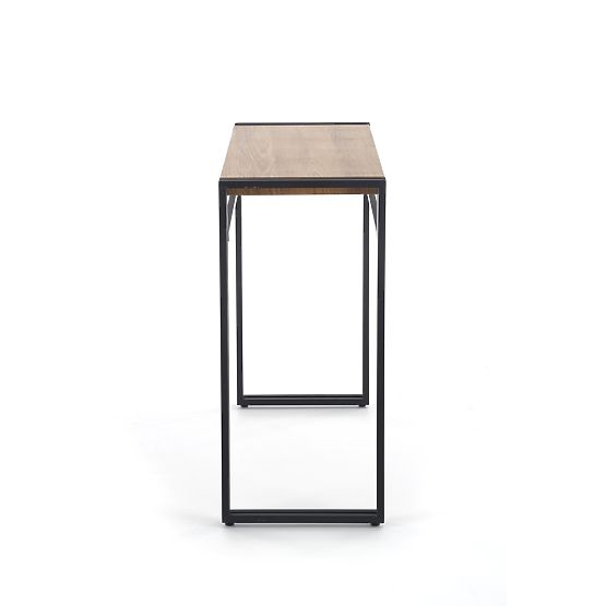 BOLIVAR KN1 konzola hrast zlati / črna (1p=1ks)