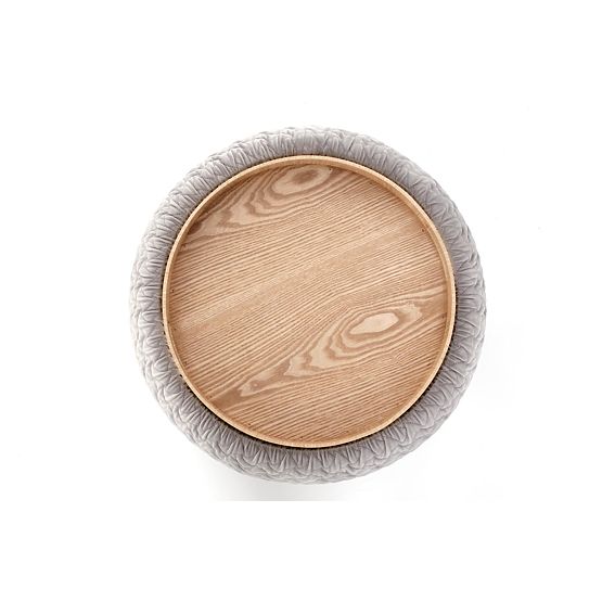 BONO puf svetlo siva (1p=1ks)