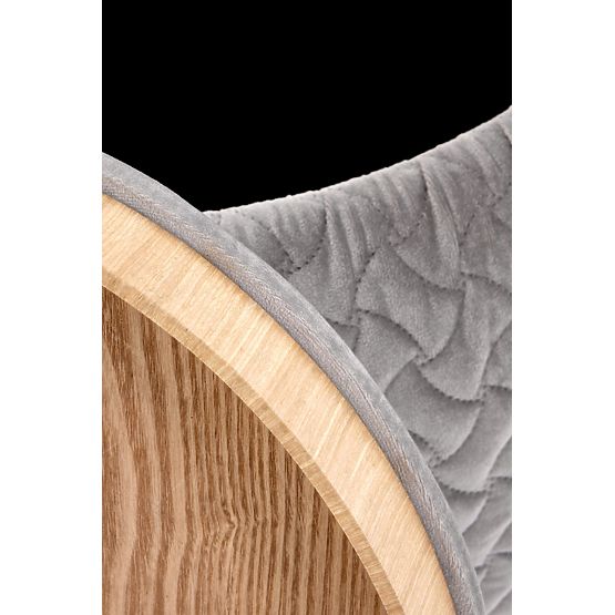 BONO puf svetlo siva (1p=1ks)