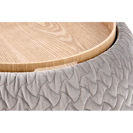 BONO puf svetlo siva (1p=1ks)