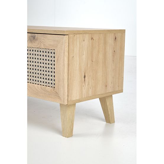 BORNEO RTV-1 TV omarica hrast artisan/črna (1p=1ks)