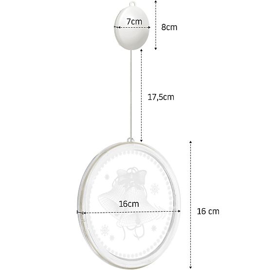 Božična LED dekoracija Santa CD003