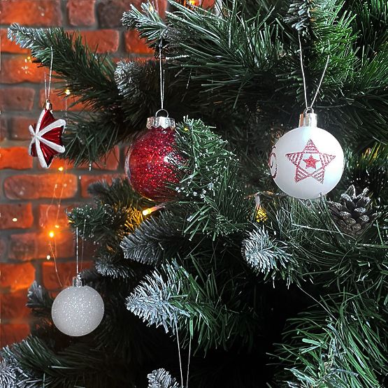 BOŽIČNI OKRASKI 41 KOS SYSD1688-195