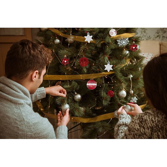 BOŽIČNI OKRASKI 41 KOS SYSD1688-195