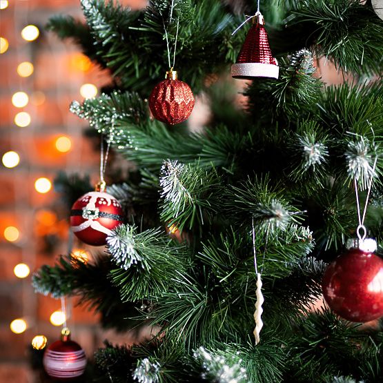 BOŽIČNI OKRASKI RDEČE BELE 78 KOS SYSD1688-113