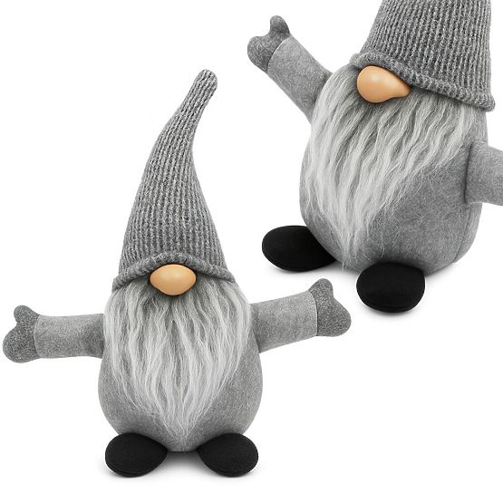 Božični škrat 35 cm YX045 SIV