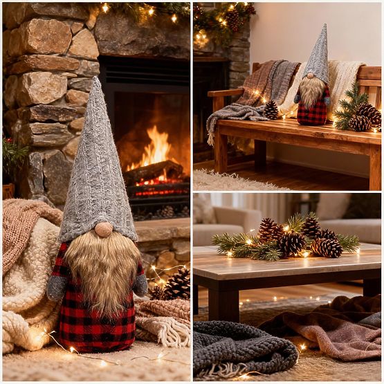 Božični škrat 40 cm YX055