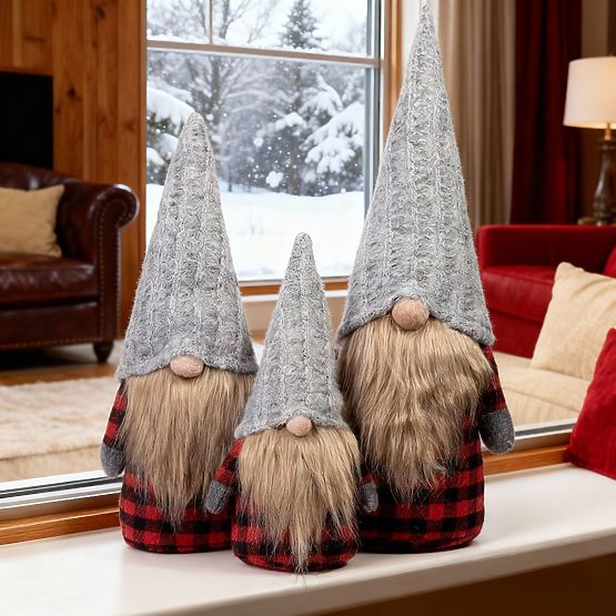 Božični škrat Set YX055 30+40+50cm