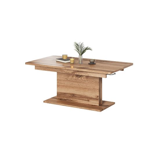 BUSETTI konferenčna miza plošča: hrast wotan, noge: hrast wotan (2p=1ks)