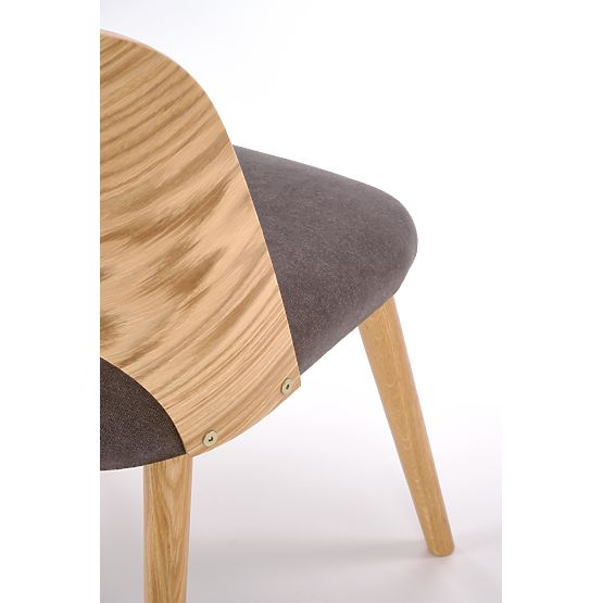 CADIZ stol Naturalni hrast / siva (1p=2 kosa)