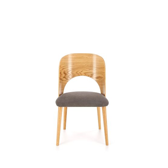 CADIZ stol Naturalni hrast / siva (1p=2 kosa)